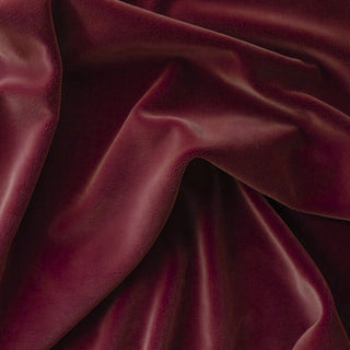 Bordeaux American Pleat Velvet Curtain