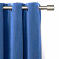 Elite Blue Premium Velvet Curtain