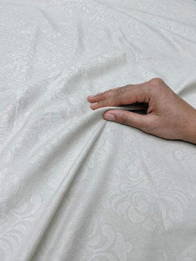 Cloudy Grey KI.NO.ORI Cotton-Sateen Blend 250TC Bedsheet Set King Size