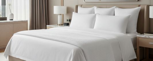 Hotel linen wholesale from Panipat — bedsheets, comforters, pillow covers
