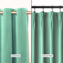 Jade Serenity Premium Velvet Curtain