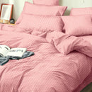 Flamingo Pink | Double Bed Cotton Comforter | Thin & Lightweight - Harsh Foundation India
