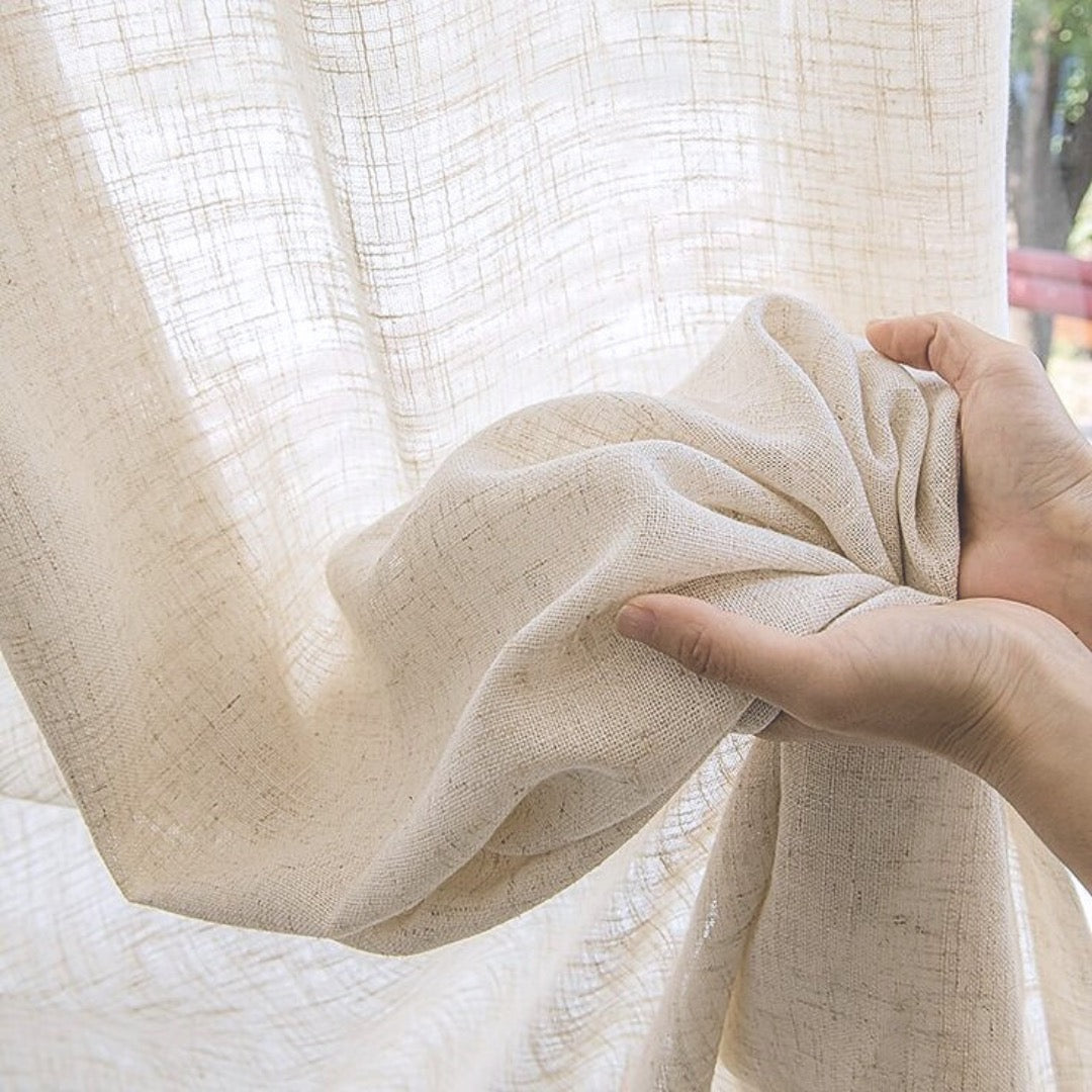 Linen Sheer Curtain