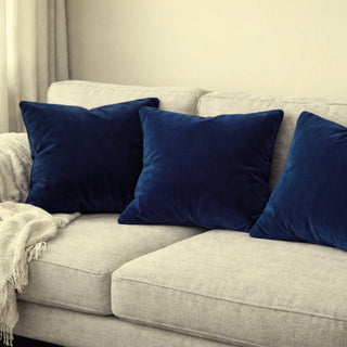 Elite Blue Premium Velvet Curtain