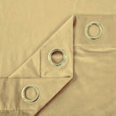 Modern Beige Premium Velvet Curtain