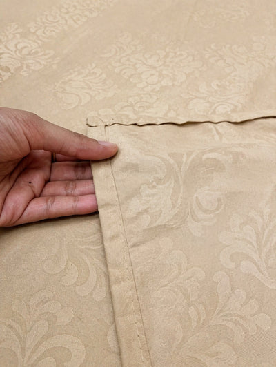 Marshmallow Cream KI.NO.ORI Cotton-Sateen Blend 250TC Bedsheet Set King Size