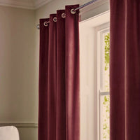 Bordeaux Premium Velvet Curtain
