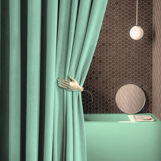 Jade Serenity Premium Velvet Curtain