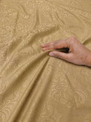 Sepia Beige KI.NO.ORI Cotton-Sateen Blend 250TC Bedsheet Set King Size
