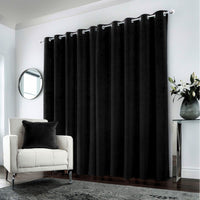 Boss Black Premium Velvet Curtain
