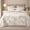 Blush Leaf Harmony Premium Cotton Blend 210TC Gulzar Bedsheet, Cloud Soft Double Bed