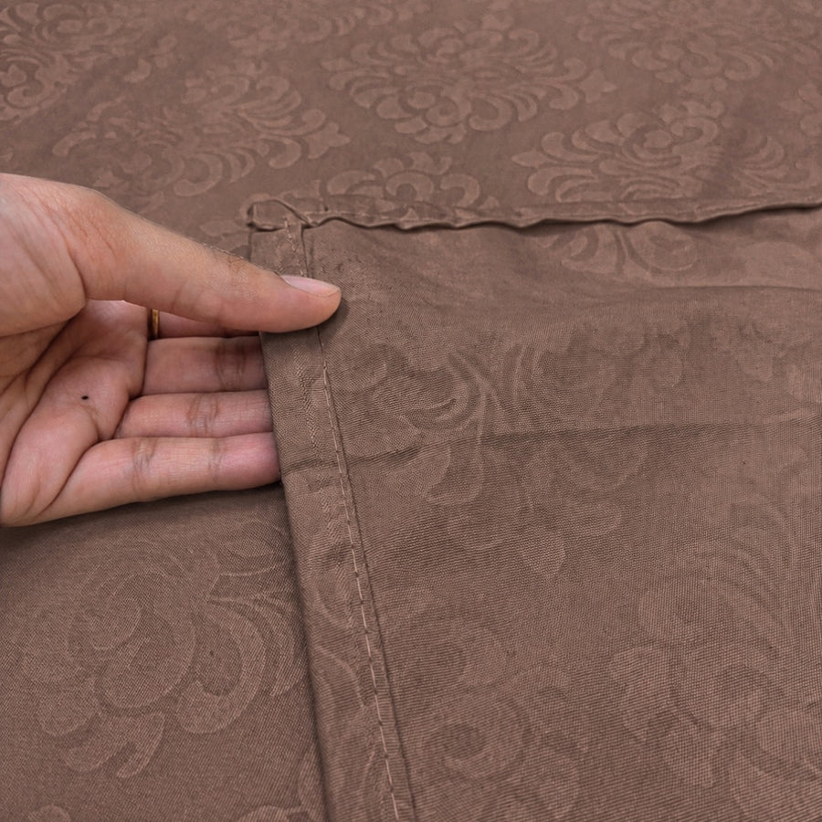 Cocoa KI.NO.ORI Cotton-Sateen Blend 250TC Bedsheet Set King Size