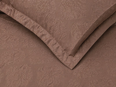 Cocoa KI.NO.ORI Cotton-Sateen Blend 250TC Bedsheet Set King Size