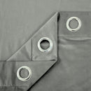 Contemporary Grey | Velvet Curtain | 7 Feet - Harsh Foundation India