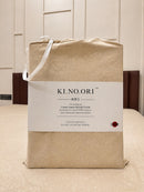 Marshmallow Cream KI.NO.ORI Cotton-Sateen Blend 250TC Bedsheet Set King Size