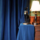 Elite Blue | Velvet Curtain | 7 Feet - Harsh Foundation India