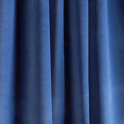 Elite Blue Premium Velvet Curtain