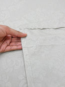 Cloudy Grey KI.NO.ORI Cotton-Sateen Blend 250TC Bedsheet Set King Size