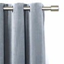 Ice Grey | Velvet Curtain | 7 Feet - Harsh Foundation India