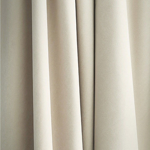 Classic Ivory Premium Velvet Curtain