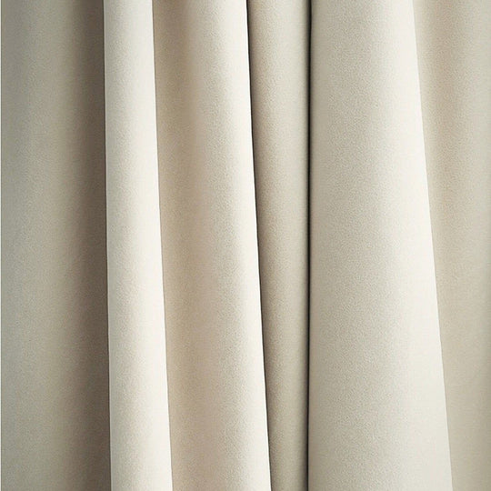 Classic Ivory Premium Velvet Curtain