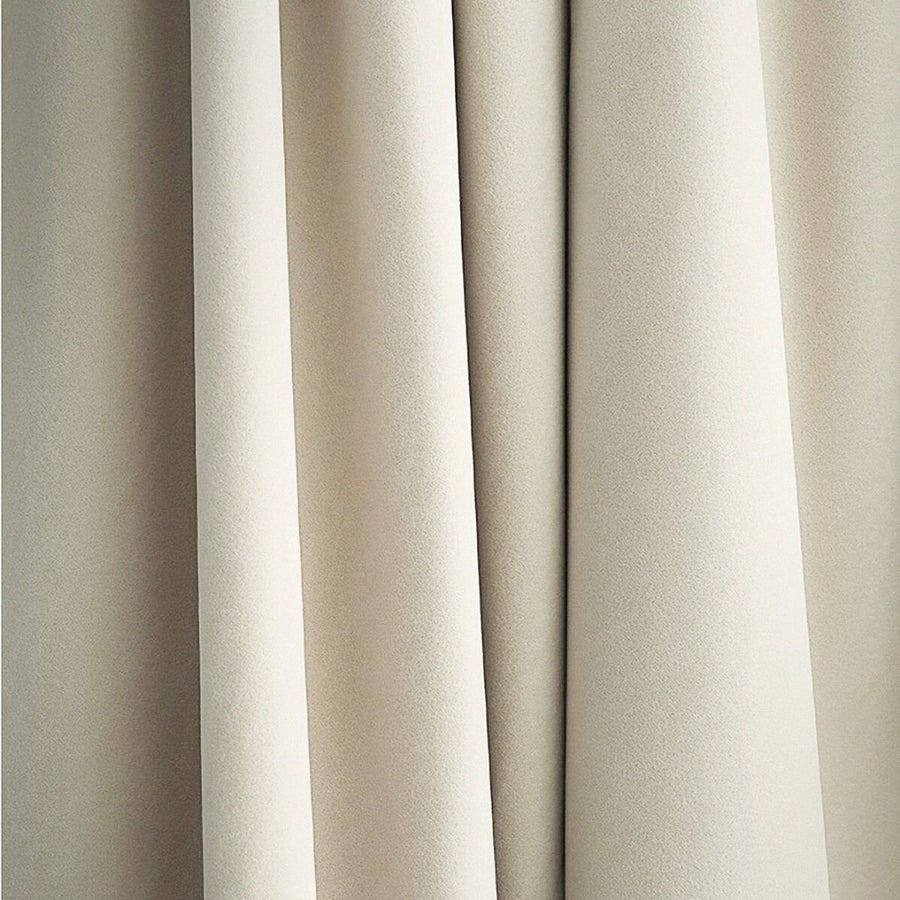 Classic Ivory Premium Velvet Curtain