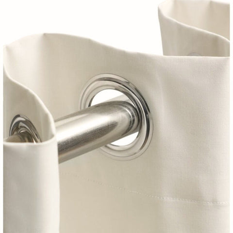 Classic Ivory Premium Velvet Curtain — American Pleat curtain for track system India