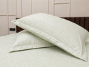 Pastel Sea Green KI.NO.ORI Cotton-Sateen Blend 250TC Bedsheet Set King Size