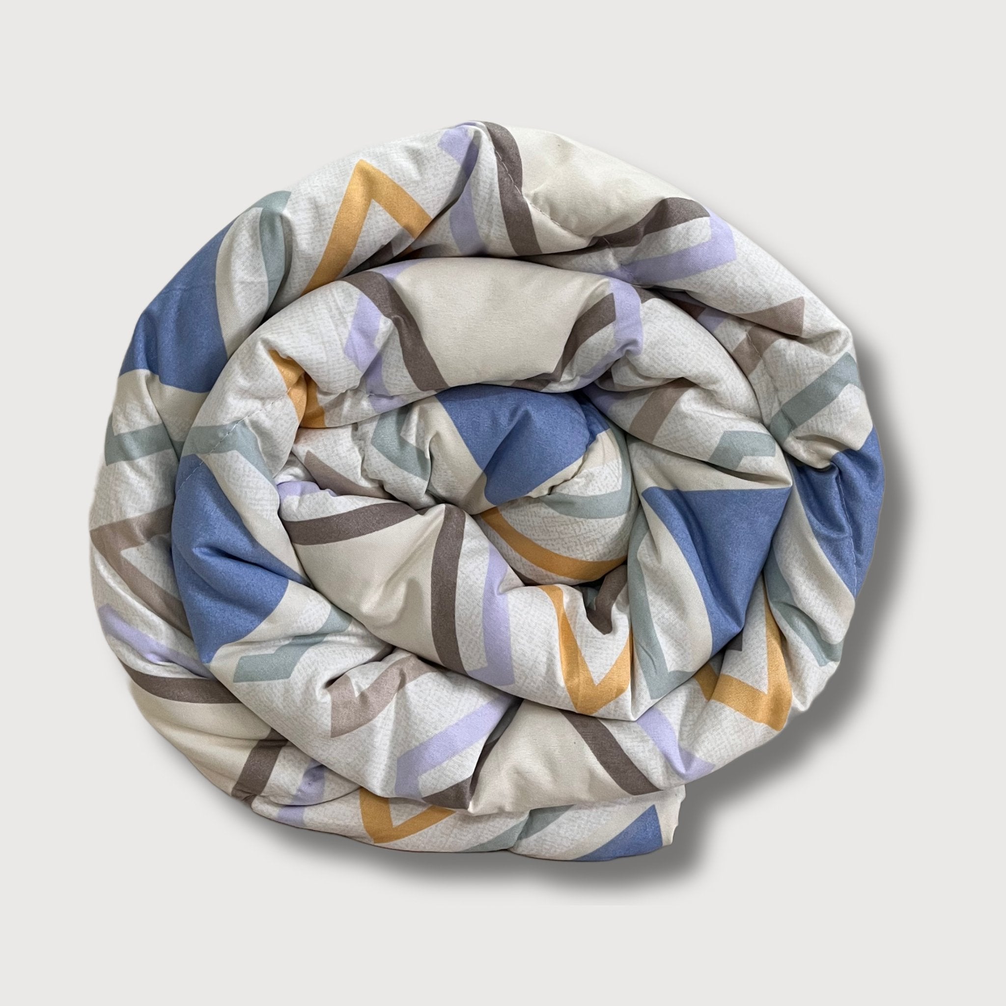 Ivory Frames | Double Bed Cotton Quilt | Cosy & Fluffy - Harsh Foundation India