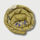 Green Apple | Double Bed Cotton Quilt | Cosy & Fluffy - Harsh Foundation India