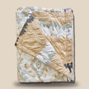 Patola Champagne | Double Bed Cotton Comforter | Thin & Lightweight - Harsh Foundation India
