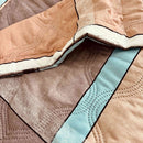 Mocha Brown | Single Bed Cotton Comforter | Thin & Lightweight - Harsh Foundation India