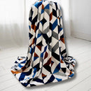 Multicolor Prism | Plush Flannel Blanket | Double Bed - Harsh Foundation India