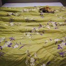 Green Apple | Double Bed Cotton Quilt | Cosy & Fluffy - Harsh Foundation India