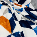 Multicolor Prism | Plush Flannel Blanket | Double Bed - Harsh Foundation India