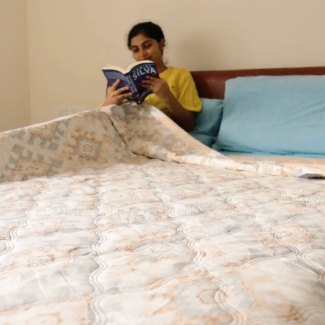 Urooj with HFI Lightweight Comforter — HFI Bedding