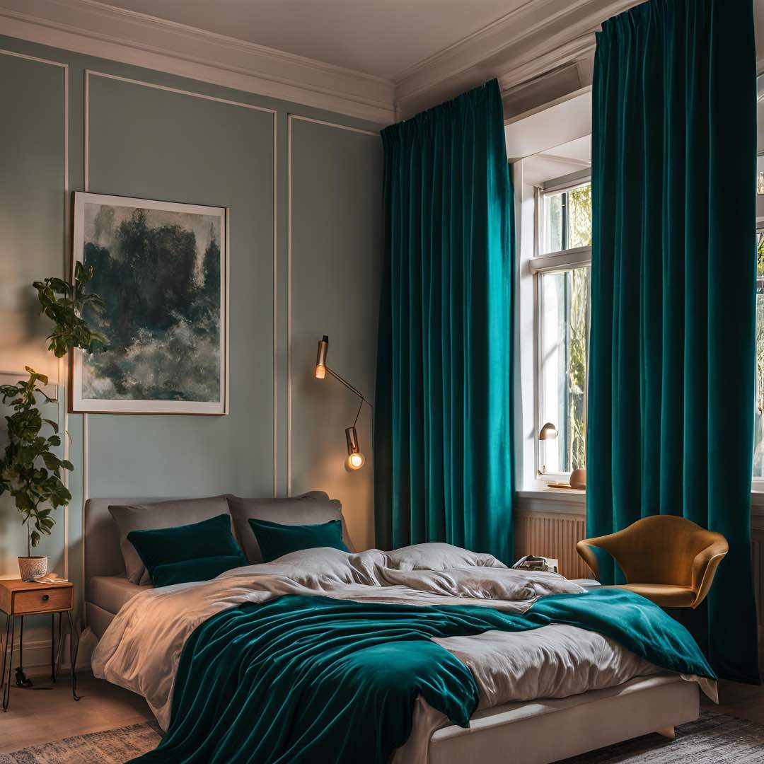 Premium velvet curtains in 13 rich shades — HFI Bedding Panipat